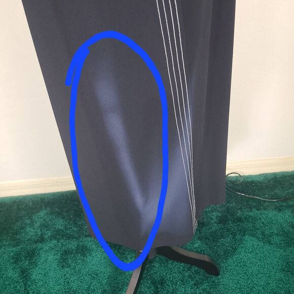 Ann Taylor Dress 8 Black White Stitch Bow Tie Neck A-Line Clueless Preppy Read - Picture 6 of 13